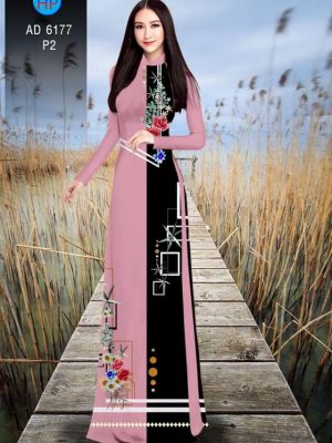 Vải áo dài Hoa hồng kiểu mới AD 6177 27 1571926614 734 Vai ao dai Hoa hong kieu moi AD 6177
