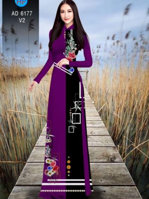 Vải áo dài Hoa hồng kiểu mới AD 6177 21 1571926614 754 Vai ao dai Hoa hong kieu moi AD 6177