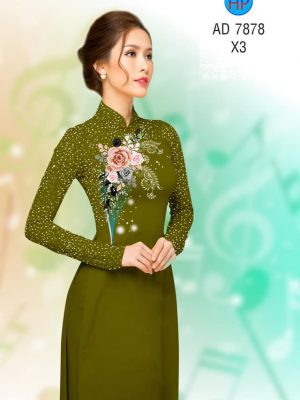 Vải áo dài hoa hồng trên ngực thiết kế 2019 AD 7878 28 1571926987 151 Vai ao dai hoa hong tren nguc thiet ke 2019