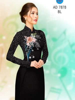 Vải áo dài hoa hồng trên ngực thiết kế 2019 AD 7878 25 1571926987 197 Vai ao dai hoa hong tren nguc thiet ke 2019