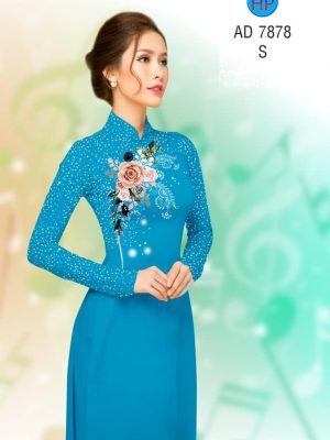 Vải áo dài hoa hồng trên ngực thiết kế 2019 AD 7878 32 1571926988 239 Vai ao dai hoa hong tren nguc thiet ke 2019