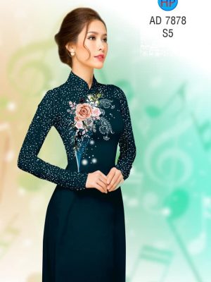Vải áo dài hoa hồng trên ngực thiết kế 2019 AD 7878 33 1571926988 672 Vai ao dai hoa hong tren nguc thiet ke 2019