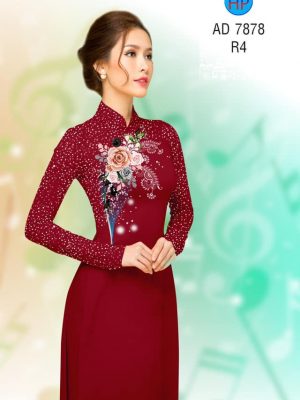 Vải áo dài hoa hồng trên ngực thiết kế 2019 AD 7878 36 1571926988 881 Vai ao dai hoa hong tren nguc thiet ke 2019