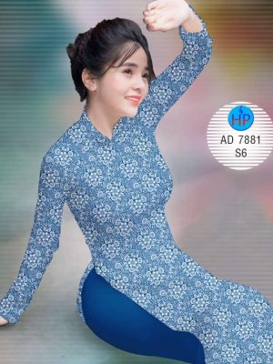Vải áo dài Hoa đều kiểu mới AD 7881 35 1571927107 109 Vai ao dai Hoa deu kieu moi AD 7881