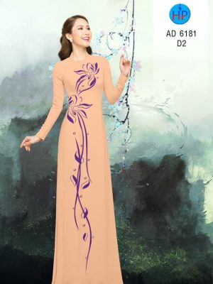 Vải áo dài Hoa vẽ in 3D thiết kế 2019 AD 6181 34 1571992928 113 Vai ao dai Hoa ve in 3D thiet ke 2019