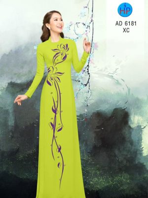 Vải áo dài Hoa vẽ in 3D thiết kế 2019 AD 6181 21 1571992928 148 Vai ao dai Hoa ve in 3D thiet ke 2019