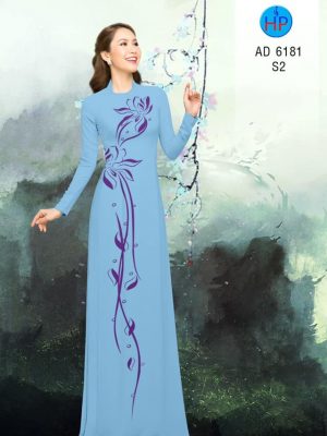 Vải áo dài Hoa vẽ in 3D thiết kế 2019 AD 6181 24 1571992928 195 Vai ao dai Hoa ve in 3D thiet ke 2019