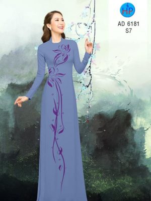 Vải áo dài Hoa vẽ in 3D thiết kế 2019 AD 6181 27 1571992928 234 Vai ao dai Hoa ve in 3D thiet ke 2019