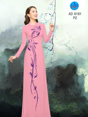 Vải áo dài Hoa vẽ in 3D thiết kế 2019 AD 6181 30 1571992928 921 Vai ao dai Hoa ve in 3D thiet ke 2019