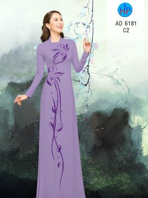 Vải áo dài Hoa vẽ in 3D thiết kế 2019 AD 6181 35 1571992929 420 Vai ao dai Hoa ve in 3D thiet ke 2019