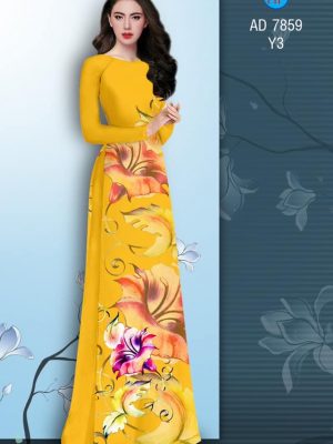 Vải áo dài Hoa in 3D mới ra AD 7859 23 1572268613 453 Vai ao dai Hoa in 3D moi ra AD 7859