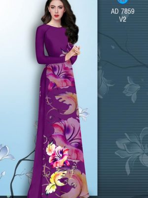 Vải áo dài Hoa in 3D mới ra AD 7859 21 1572268613 924 Vai ao dai Hoa in 3D moi ra AD 7859