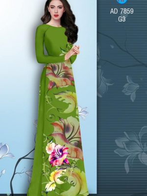 Vải áo dài Hoa in 3D mới ra AD 7859 31 1572268614 241 Vai ao dai Hoa in 3D moi ra AD 7859