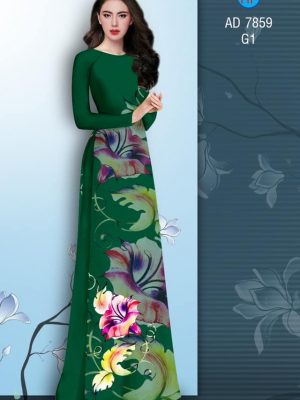 Vải áo dài Hoa in 3D mới ra AD 7859 30 1572268614 344 Vai ao dai Hoa in 3D moi ra AD 7859