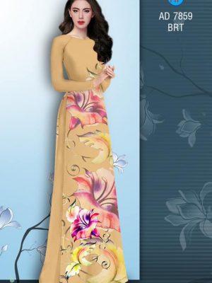 Vải áo dài Hoa in 3D mới ra AD 7859 35 1572268614 360 Vai ao dai Hoa in 3D moi ra AD 7859