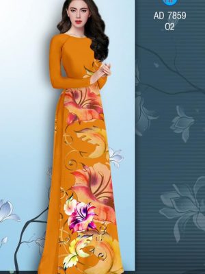 Vải áo dài Hoa in 3D mới ra AD 7859 27 1572268614 428 Vai ao dai Hoa in 3D moi ra AD 7859