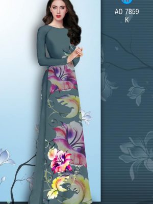 Vải áo dài Hoa in 3D mới ra AD 7859 29 1572268614 620 Vai ao dai Hoa in 3D moi ra AD 7859