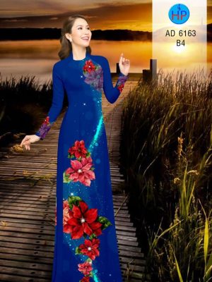 Vải áo dài Hoa Trạng Nguyên thiết kế 2019 AD 6163 34 1572269830 183 Vai ao dai Hoa Trang Nguyen thiet ke 2019 AD