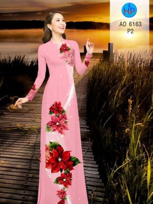 Vải áo dài Hoa Trạng Nguyên thiết kế 2019 AD 6163 26 1572269830 299 Vai ao dai Hoa Trang Nguyen thiet ke 2019 AD