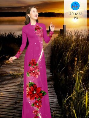 Vải áo dài Hoa Trạng Nguyên thiết kế 2019 AD 6163 27 1572269830 53 Vai ao dai Hoa Trang Nguyen thiet ke 2019 AD