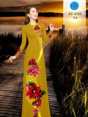 Vải áo dài Hoa Trạng Nguyên thiết kế 2019 AD 6163 35 1572269830 663 Vai ao dai Hoa Trang Nguyen thiet ke 2019 AD