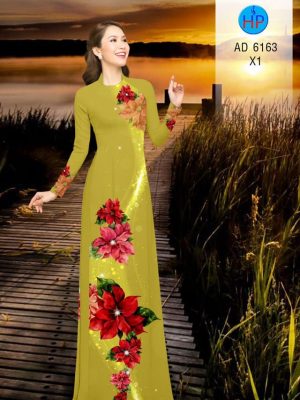 Vải áo dài Hoa Trạng Nguyên thiết kế 2019 AD 6163 30 1572269830 841 Vai ao dai Hoa Trang Nguyen thiet ke 2019 AD