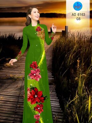 Vải áo dài Hoa Trạng Nguyên thiết kế 2019 AD 6163 24 1572269830 91 Vai ao dai Hoa Trang Nguyen thiet ke 2019 AD
