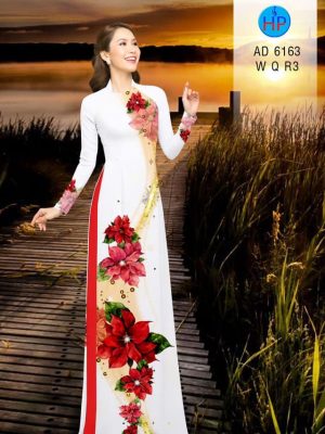 Vải áo dài Hoa Trạng Nguyên thiết kế 2019 AD 6163 39 1572269831 16 Vai ao dai Hoa Trang Nguyen thiet ke 2019 AD