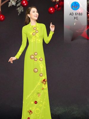 Vải áo dài Noel mới ra AD 6183 21 1572270668 28 Vai ao dai Noel moi ra AD 6183