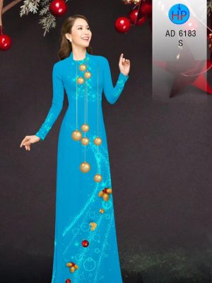 Vải áo dài Noel mới ra AD 6183 26 1572270669 217 Vai ao dai Noel moi ra AD 6183