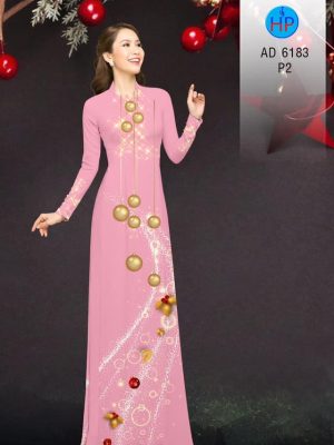 Vải áo dài Noel mới ra AD 6183 29 1572270670 184 Vai ao dai Noel moi ra AD 6183