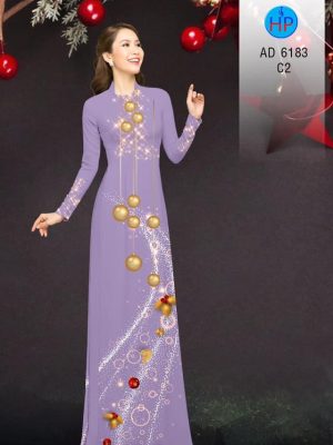 Vải áo dài Noel mới ra AD 6183 34 1572270670 8 Vai ao dai Noel moi ra AD 6183
