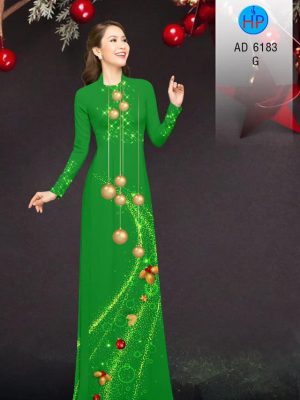 Vải áo dài Noel mới ra AD 6183 32 1572270670 907 Vai ao dai Noel moi ra AD 6183