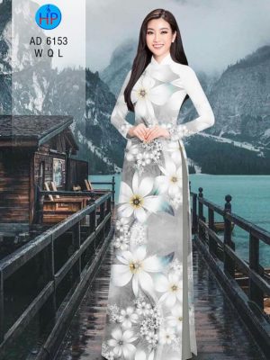 Vải áo dài Hoa in 3D kiểu mới AD 6153 29 1572271117 179 Vai ao dai Hoa in 3D kieu moi AD 6153