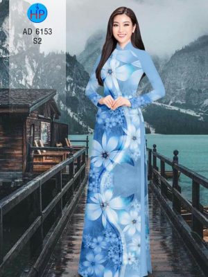 Vải áo dài Hoa in 3D kiểu mới AD 6153 28 1572271117 363 Vai ao dai Hoa in 3D kieu moi AD 6153
