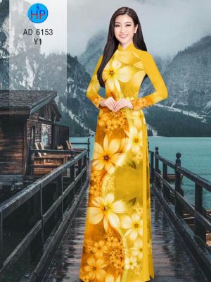 Vải áo dài Hoa in 3D kiểu mới AD 6153 24 1572271117 78 Vai ao dai Hoa in 3D kieu moi AD 6153