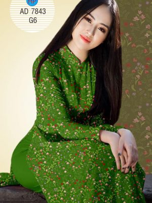 Vải áo dài Hoa nhí thiết kế 2019 AD 7843 23 1572271209 5 Vai ao dai Hoa nhi thiet ke 2019 AD 7843