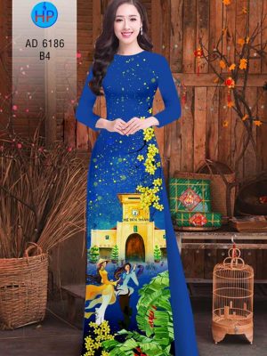 Vải áo dài Chợ Bến Thành vào Xuân mới ra AD 6186 23 1572271439 244 Vai ao dai Cho Ben Thanh vao Xuan moi ra