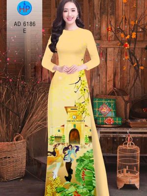 Vải áo dài Chợ Bến Thành vào Xuân mới ra AD 6186 26 1572271439 26 Vai ao dai Cho Ben Thanh vao Xuan moi ra