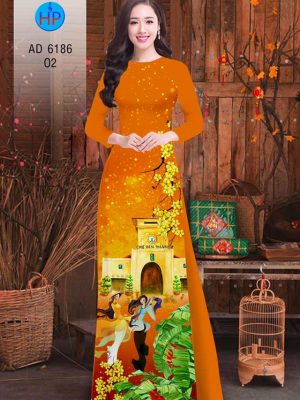 Vải áo dài Chợ Bến Thành vào Xuân mới ra AD 6186 24 1572271439 515 Vai ao dai Cho Ben Thanh vao Xuan moi ra