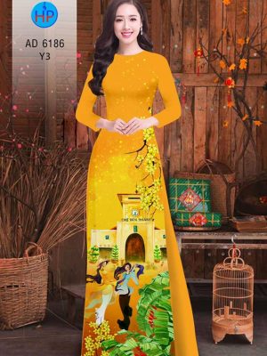 Vải áo dài Chợ Bến Thành vào Xuân mới ra AD 6186 36 1572271440 454 Vai ao dai Cho Ben Thanh vao Xuan moi ra