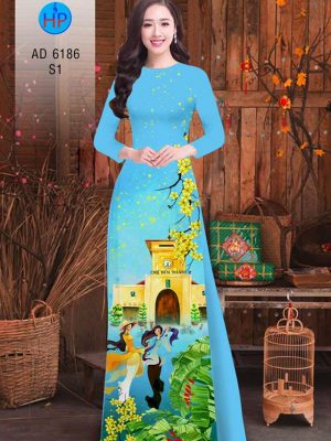 Vải áo dài Chợ Bến Thành vào Xuân mới ra AD 6186 33 1572271440 566 Vai ao dai Cho Ben Thanh vao Xuan moi ra