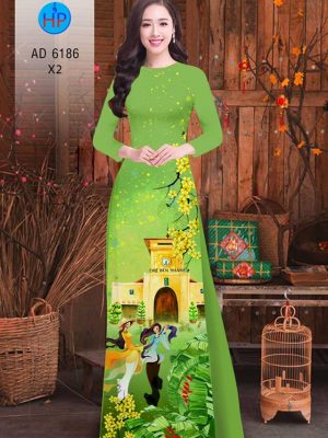 Vải áo dài Chợ Bến Thành vào Xuân mới ra AD 6186 35 1572271440 80 Vai ao dai Cho Ben Thanh vao Xuan moi ra