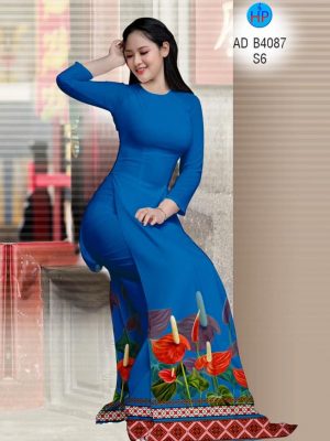 Vải áo dài Hoa Hồng Môn và thổ cẩm kiểu mới AD B4087 31 1572271665 377 Vai ao dai Hoa Hong Mon va tho cam kieu