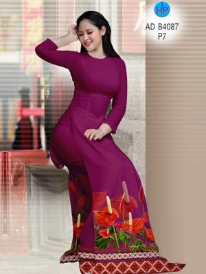 Vải áo dài Hoa Hồng Môn và thổ cẩm kiểu mới AD B4087 33 1572271665 658 Vai ao dai Hoa Hong Mon va tho cam kieu