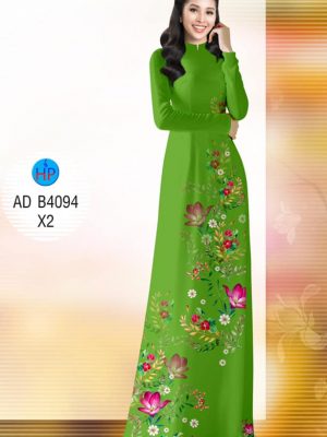 Vải áo dài Hoa in 3D kiểu mới AD B4094 33 1572271785 352 Vai ao dai Hoa in 3D kieu moi AD B4094