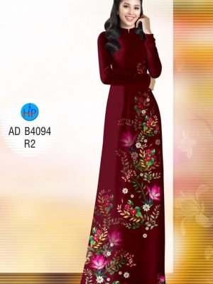 Vải áo dài Hoa in 3D kiểu mới AD B4094 36 1572271785 914 Vai ao dai Hoa in 3D kieu moi AD B4094