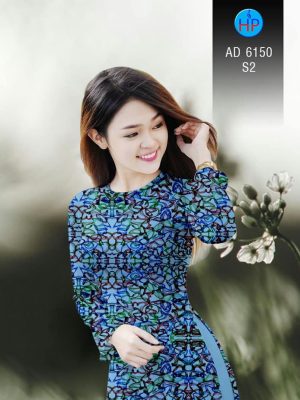 Vải áo dài Dây tơ uốn lượn mới ra AD 6150 29 1572272859 826 Vai ao dai Day to uon luon moi ra AD