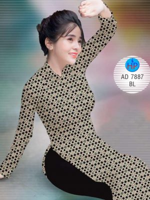 Vải áo dài Hình vuông nhỏ xinh thiết kế 2019 AD 7887 37 1572408752 278 Vai ao dai Hinh vuong nho xinh thiet ke 2019