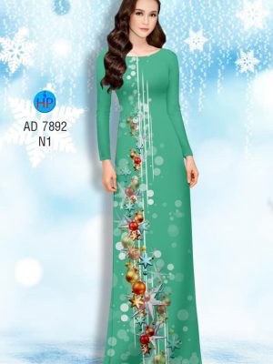 Vải áo dài Noel mới ra AD 7892 21 1572409552 617 Vai ao dai Noel moi ra AD 7892